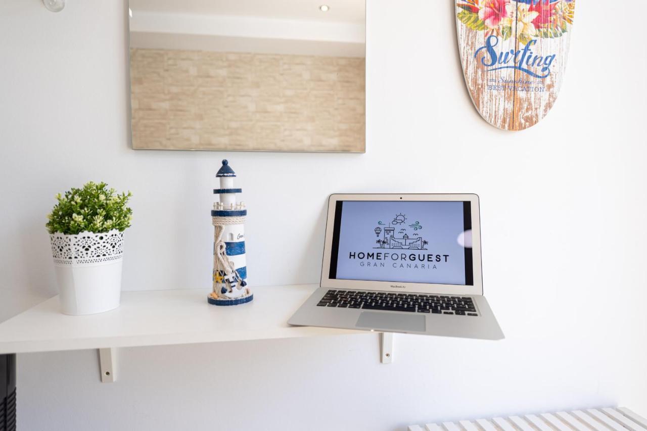 Homeforguest Studio Westerling Beach By Las Canteras Лас-Пальмас-де-Гран-Канария Экстерьер фото